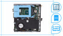 Dell Optiplex 3040 Tiny Intel Core i3 16GB DDR3 1000GB SSD Windows 10 Pro