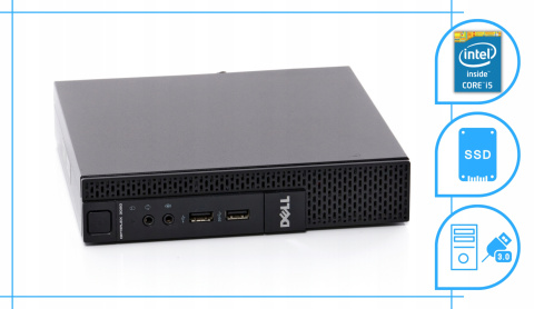 Dell Optiplex 3020M Tiny Intel Core i5 16GB DDR3 120GB SSD Windows 10 Pro