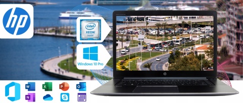 HP Zbook Studio 15 G3 Intel Xeon NVIDIA Quadro M1000M 16GB DDR4 1000GB SSD Windows 10 Pro 15.6"