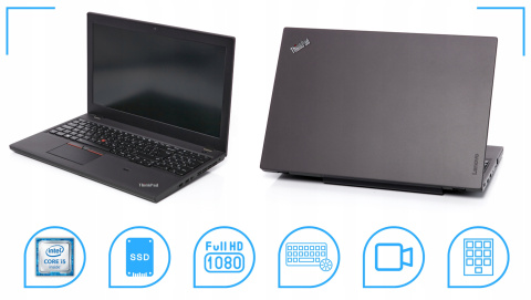 Lenovo ThinkPad T560 Premium Intel Core i5 16GB DDR3 512GB SSD Windows 11 Pro 15.6"