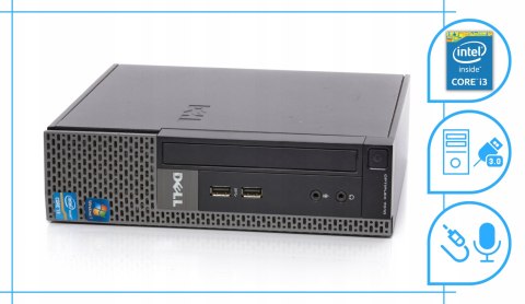 Dell Optiplex 7010 USFF Intel Core i3 8GB DDR3 128GB SSD DVD Windows 10 Pro