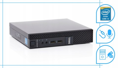 Dell Optiplex 9020 Micro Intel Core i5 16GB DDR3 256GB SSD Windows 10 Pro
