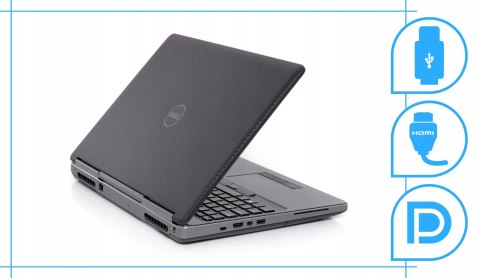 Dell Precision 7510 Intel Core i7 NVIDIA Quadro M1000M 32GB DDR4 256GB SSD Windows 10 Pro 15.6"