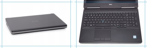 Dell Precision 7510 Intel Core i7 NVIDIA Quadro M1000M 8GB DDR4 512GB SSD Windows 10 Pro 15.6"