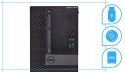 Dell Optiplex 7050 Intel Core i5 8GB DDR4 256GB SSD DVD Windows 10 Pro