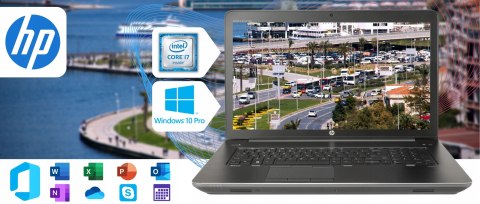 HP ZBook 17 G3 Intel Core i7 NVIDIA Quadro M3000M 8GB DDR4 128GB SSD Windows 10 Pro 17"