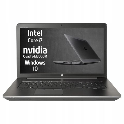 HP ZBook 17 G3 Intel Core i7 NVIDIA Quadro M3000M 32GB DDR4 512GB SSD Windows 10 Pro 17"