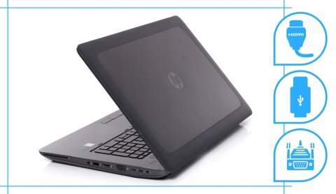 HP ZBook 17 G3 Intel Core i7 NVIDIA Quadro M3000M 32GB DDR4 512GB SSD Windows 10 Pro 17"