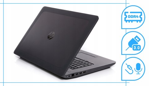 HP ZBook 17 G3 Intel Core i7 NVIDIA Quadro M3000M 8GB DDR4 512GB SSD Windows 10 Pro 17"