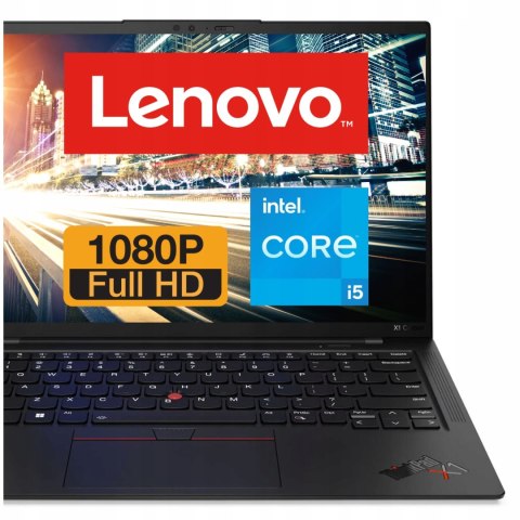Lenovo ThinkPad X1 8 Gen Intel Core i5 16GB DDR4 256GB SSD Windows 11 Pro 14"