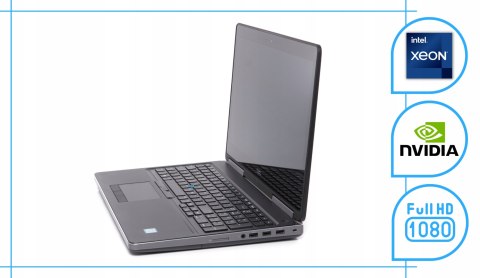 Dell Precision 7520 Intel Xeon NVIDIA Quadro M2200M 32GB DDR4 512GB SSD Windows 10 Pro 15.6"