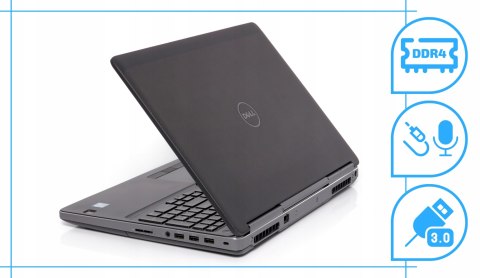 Dell Precision 7520 Intel Core i7 NVIDIA Quadro M2200M 32GB DDR4 1000GB SSD Windows 10 Pro 15.6"