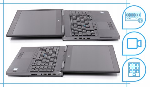 Dell Precision 7520 Intel Core i7 NVIDIA Quadro M2200M 8GB DDR4 512GB SSD Windows 10 Pro 15.6"