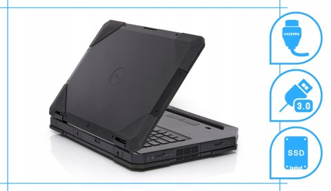 Dell 5404 Rugged Intel Core i5 8GB DDR3 256GB SSD Windows 10 Pro 14"