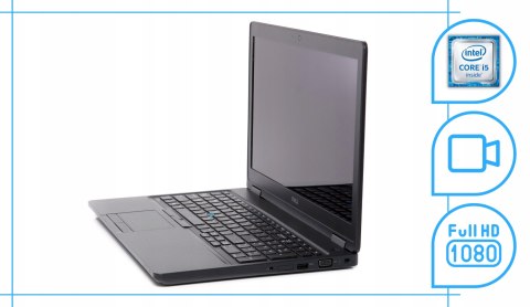 Dell Latitude 5580 Intel Core i5 16GB DDR4 1000GB SSD Windows 10 Pro 15.6" Dotyk