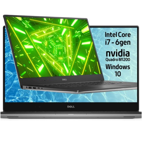 Dell Precision 5520 Intel Core i7 NVIDIA Quadro M1200 32GB DDR4 1000GB SSD Windows 10 Pro 15.6"