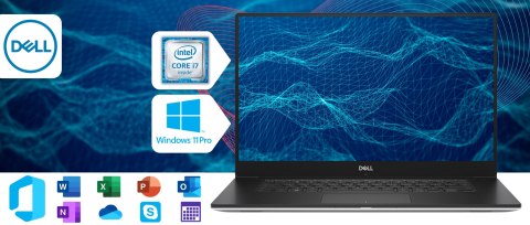Dell Precision 5530 Intel Core i7 NVIDIA Quadro P1000 32GB DDR4 512GB SSD Windows 11 Pro 15.6"