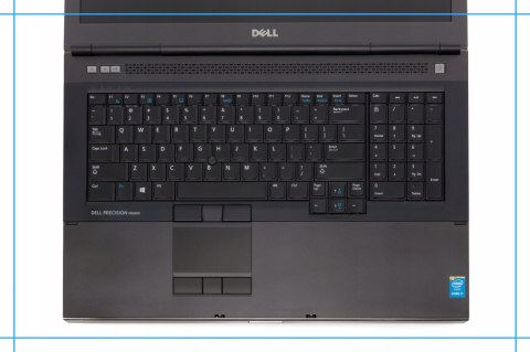 Dell Precision M6800 Intel Core i7 NVIDIA Quadro K3100M 32GB DDR3 1000GB SSD DVD Windows 10 Pro 17.3"