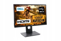 Monitor Dell do biura 22 cale FHD IPS USB Obracany