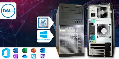 Dell Optiplex 7010 Tower Intel Core i5 8GB DDR3 256GB SSD DVD Windows 10 Pro