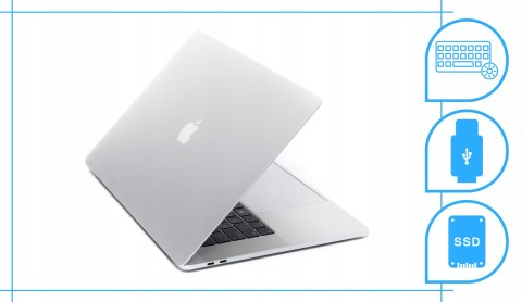 Apple Macbook Pro A1707 Intel Core i7 AMD Radeon Pro 450 16GB DDR3 500GB SSD Mac OS 15.4"