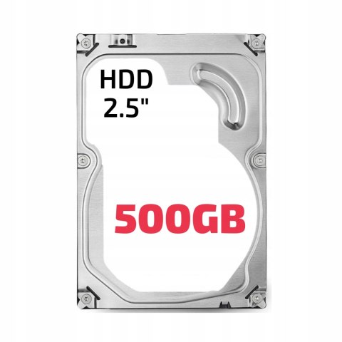 DYSK TWARDY DO KOMPUTERA 500GB HDD SATA 2,5"