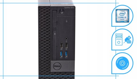 Dell Optiplex 5040 Sff Intel Core i5 32GB DDR3 256GB SSD DVD Windows 10 Pro