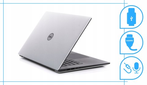 Dell Precision 5520 Intel Core i7 NVIDIA Quadro M1200 32GB DDR4 1000GB SSD Windows 10 Pro 15.6"