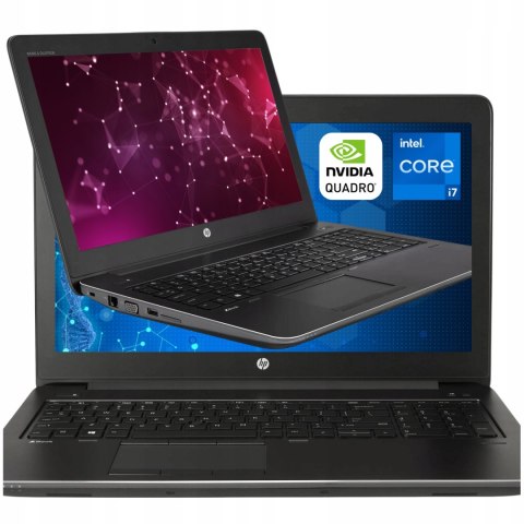 Hp Zbook 15 G4 Intel Core i7 NVIDIA Quadro M1200 32GB DDR4 1000GB SSD Windows 10 Pro 15.6"