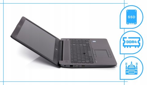 Hp Zbook 15 G4 Intel Core i7 NVIDIA Quadro M1200 32GB DDR4 1000GB SSD Windows 10 Pro 15.6"