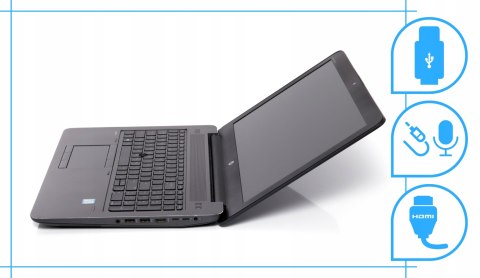 Hp Zbook 15 G4 Intel Core i7 NVIDIA Quadro M1200 32GB DDR4 1000GB SSD Windows 10 Pro 15.6"