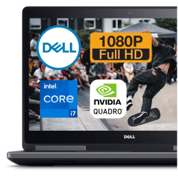 Dell Precision 7710 Intel Core i7 NVIDIA Quadro M3000M 16GB DDR4 512GB SSD Windows 10 Pro 17.3"