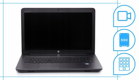 Hp Zbook 17 G3 Intel Core i7 NVIDIA Quadro M5000M 32GB DDR4 1000GB SSD Windows 10 Pro 17.3"