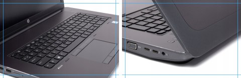 Hp Zbook 17 G3 Intel Core i7 NVIDIA Quadro M5000M 32GB DDR4 1000GB SSD Windows 10 Pro 17.3"