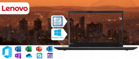 Lenovo Thinkpad T570 Intel Core i7 16GB DDR4 512GB SSD Windows 10 Pro 15.6"