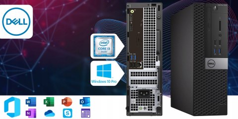 Dell Optiplex 3040 Intel Core i3 16GB DDR3 512GB SSD DVD Windows 10 Pro