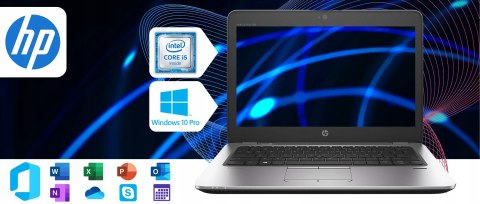 Hp Elitebook 820 G3 Intel Core i5 8GB DDR4 256GB SSD Windows 10 Pro 12.5"