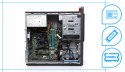 Lenovo Thinkcentre M800 Tower Intel Core i7 16GB DDR4 1000GB SSD DVD Windows 10 Pro