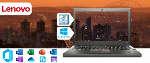 Lenovo Thinkpad X250 Intel Core i5 8GB DDR3 256GB SSD Windows 10 Home 12.5"