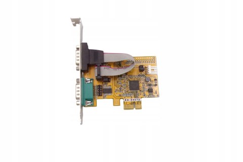 Karta PCI-Express x1 Card2x RS232 EX-44072