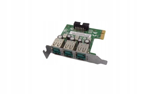 PCI Express niskoprofilowa karta HP 640269-001 3-portowa zasilana USB