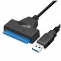 PRZEJŚCIÓWKA KABEL ADAPTER USB 3.0 SATA DO DYSKU 2,5" HDD SSD