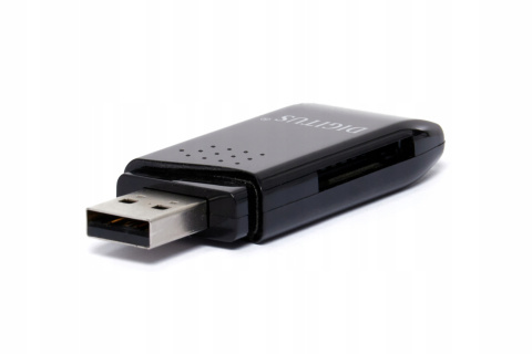 CZYTNIK KART PAMIĘCI MICROSD SD USB 2.0 DIGITUS