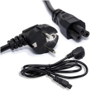 KABEL ZASILAJĄCY DO LAPTOPA KONICZYNKA IEC C5 1M