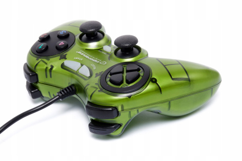 PRZEWODOWY GAMEPAD PAD DO KOMPUTERA PC USB ZIELONY