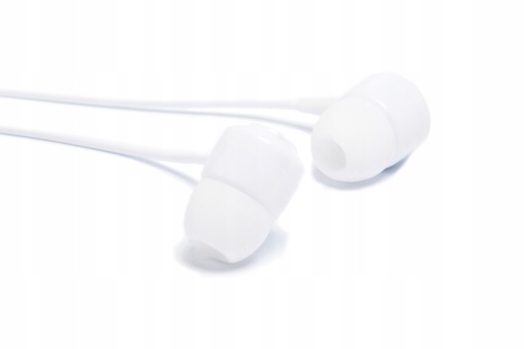 SŁUCHAWKI DOKANAŁOWE Z MIKROFONEM TTEC J10W BIAŁE