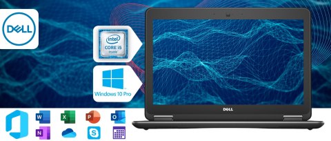 Dell Latitude E7240 Intel Core i5 16GB DDR3 128GB SSD Windows 10 Pro 12.5"