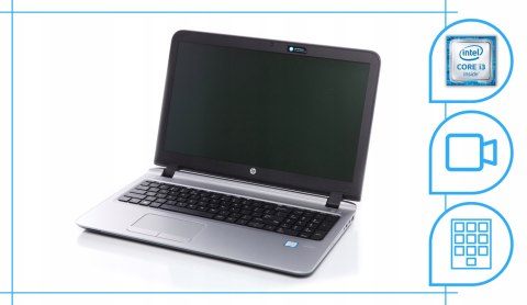 Hp Probook 450 G3 Intel Core i3 16GB DDR3 512GB SSD DVD Windows 10 Pro 15.6"
