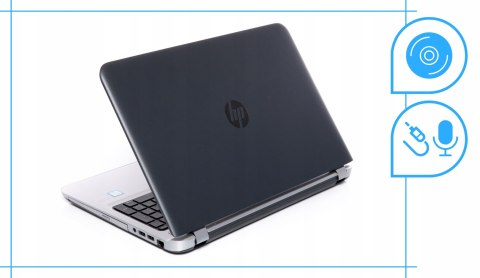 Hp Probook 450 G3 Intel Core i3 8GB DDR3 512GB SSD DVD Windows 10 Pro 15.6"