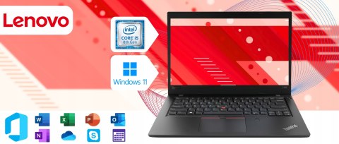 Lenovo Thinkpad L380 Intel Core i5 8GB 512GB SSD Windows 11 13"